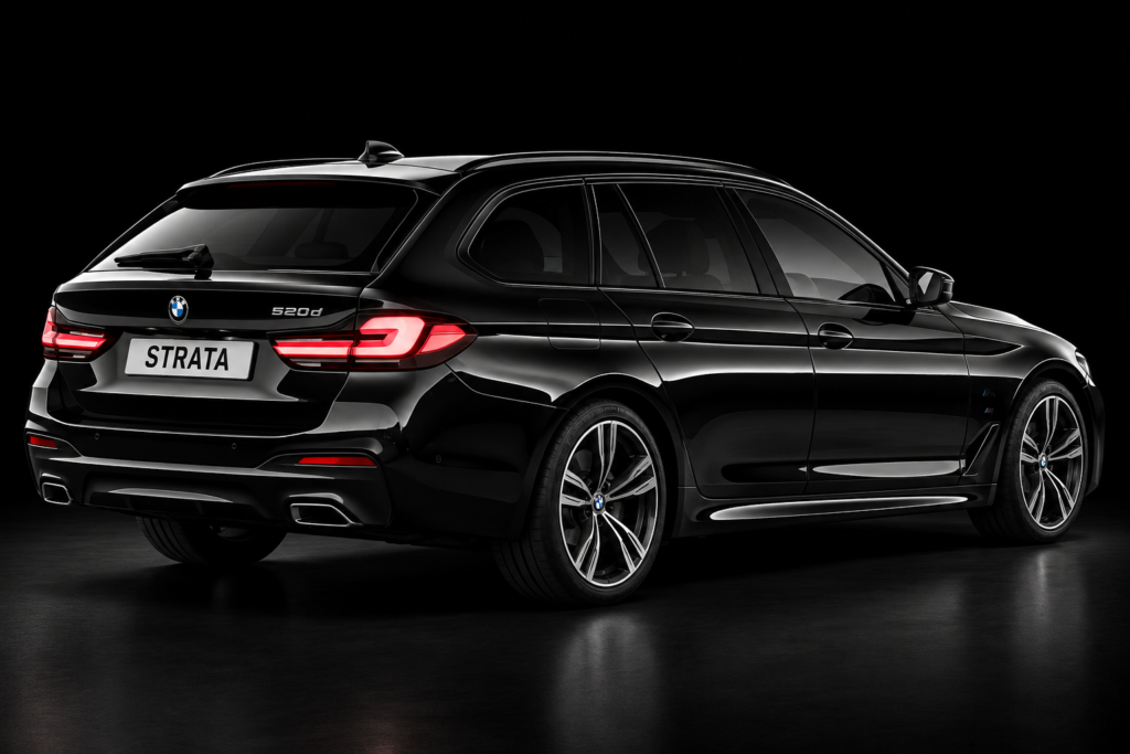 bmw 5 series 2020 estate angle 1
