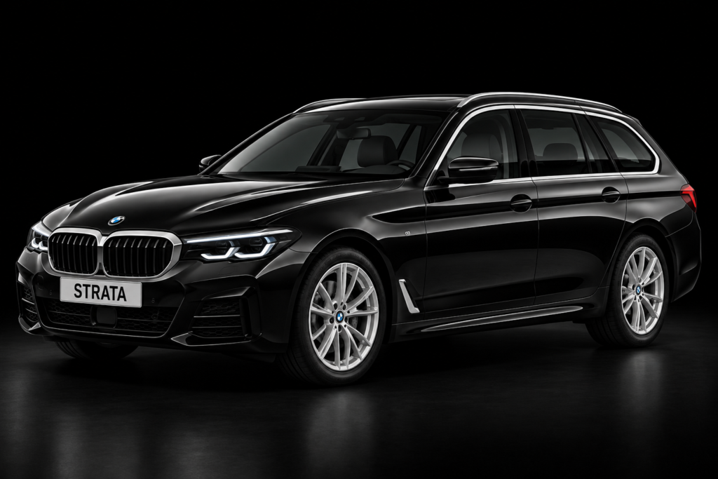 bmw 5 series 2020 estate angle 2